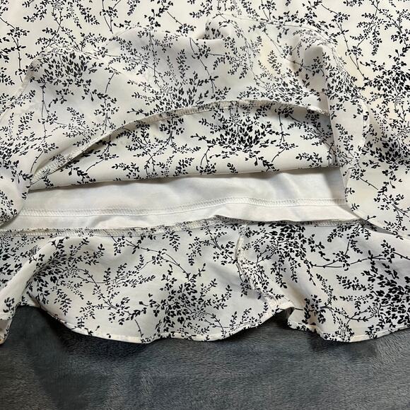 Altar’d State Sleeveless Ruffle Trim Floral Print Dress Size Medium Knee Length - Picture 6 of 11